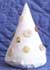 fabric Christmas tree cone
