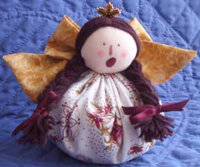 soft sculpted christmas angel