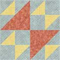 old maid's puzzle quilt block